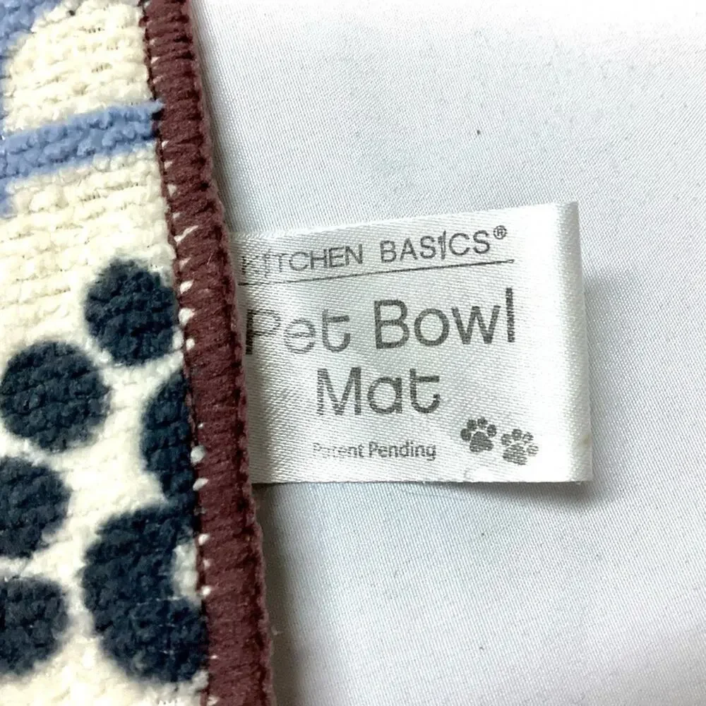 Kitchen Basics Microfiber Anti-Skid Pet Bowl Mat